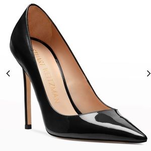 STUART WEITZMAN Stuart Patent Leather Stiletto Pumps